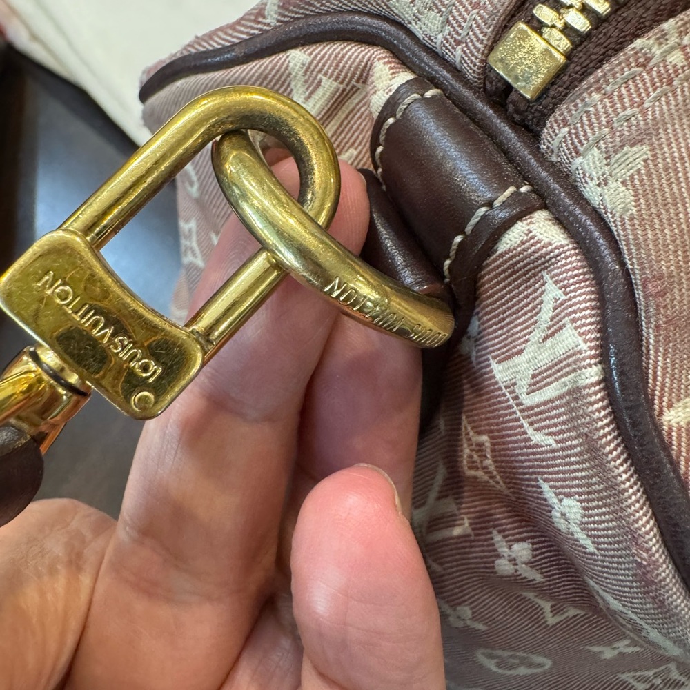 Authentic Louis Vuitton Mini Lin Speedy Bandolier 30 - Picture 10 of 16